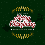 Christmas greeting card HD