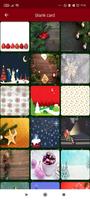 Christmas greeting card HD Affiche