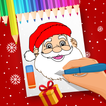Santa & Christmas Drawing Book ícone