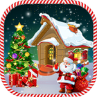 Christmas Home Decoration: New year christmas game icon