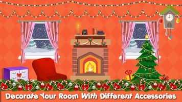 Christmas Home Decoration: New year christmas game screenshot 1