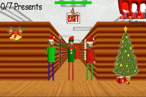 Baldi's Christmas Party - Baldis Basics MOD Cartaz