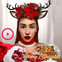 Christmas Video Maker imagem de tela 2