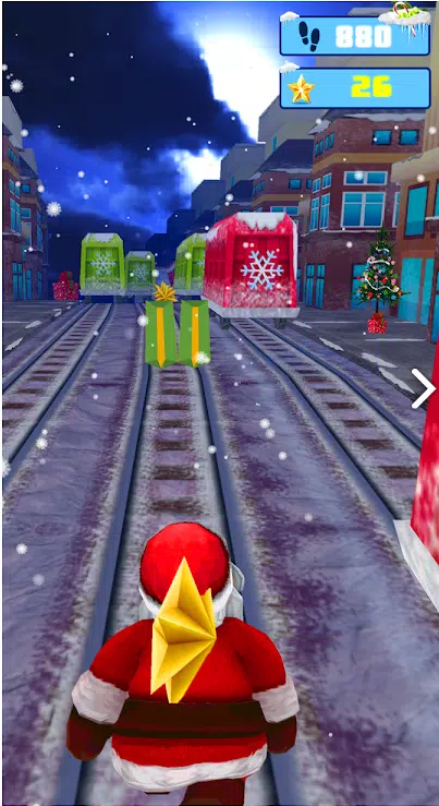 Xmas Santa Surfer Running Game APK for Android Download