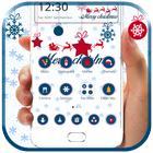 White Christmas Theme biểu tượng