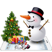Christmas Tree Snowman Theme