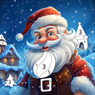 Christmas Winter Coloring Book آئیکن