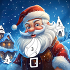 Christmas Winter Coloring Book icon