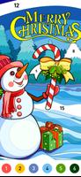 Christmas Winter Coloring Book پوسٹر