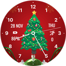 Christmas Tree Clock WatchFace APK