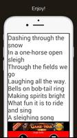 Christmas Carols and songs with lyrics, in english screenshot 2