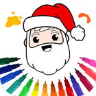 Christmas Coloring Book Games biểu tượng