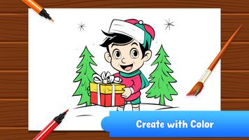Christmas Coloring Book Games ảnh chụp màn hình 3