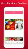 Christmas Greetings Card Maker - Card Photo Editor capture d'écran 3