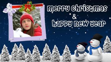 Christmas Photo Frame - Image Editor Edit Sticker স্ক্রিনশট 1