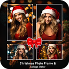 Christmas Photo Collage Frames icône