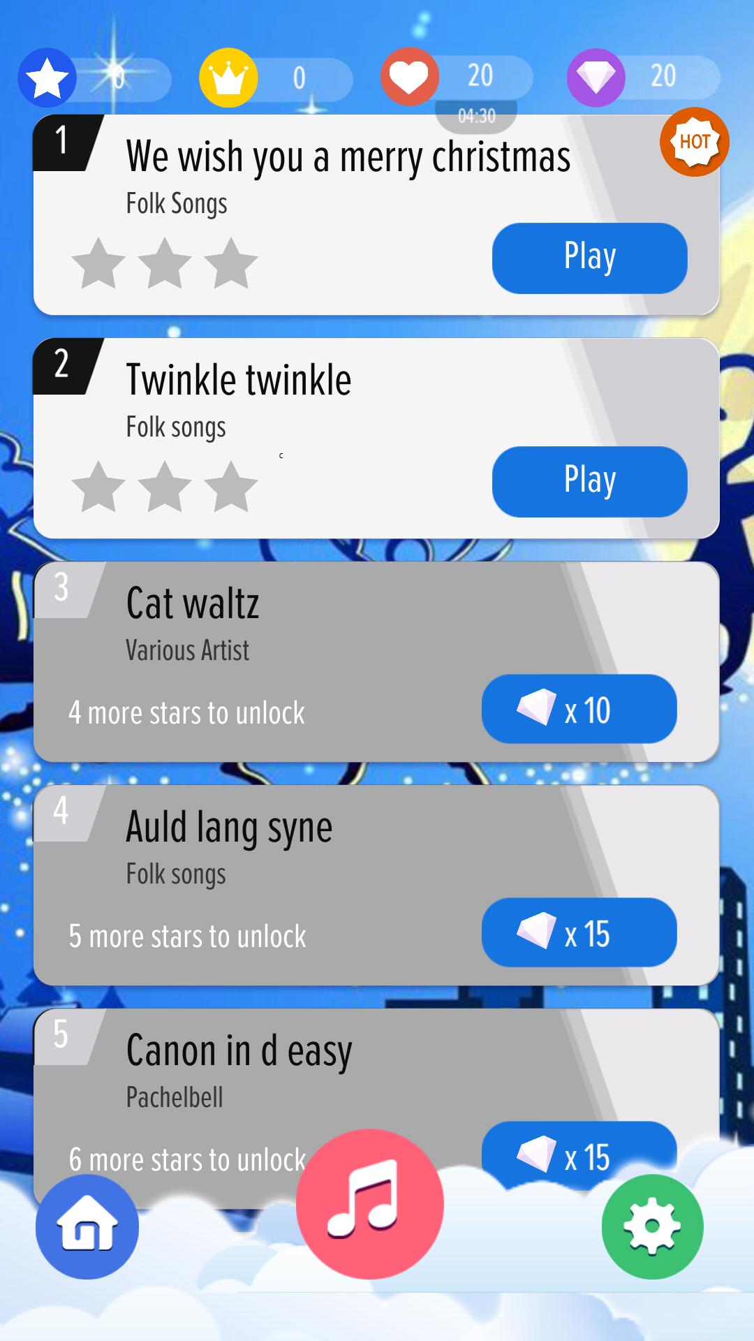 Christmas Piano Tiles For Android Apk Download - roblox canon in d piano the whole song is actually like this