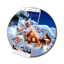 Christmas Snow Warm Town Theme APK