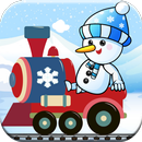 Snowman Games for Toddlers! Christmas Trains Free APK