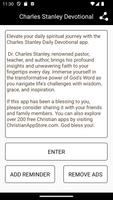 Devotional Dr. Charles Stanley تصوير الشاشة 3