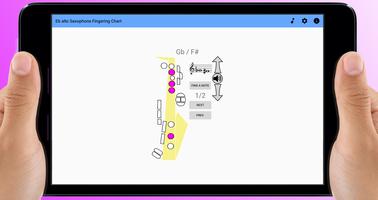 Saxophone Fingering Chart screenshot 3