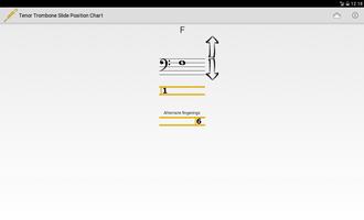 Trombone Slide Position Chart screenshot 2