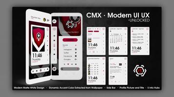 CMX - Modern UI UX · KLWP Them screenshot 1