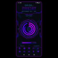 CMX - Sound Wave · KLWP Theme تصوير الشاشة 1