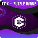 CMX - Purple Wave · KLWP Theme APK