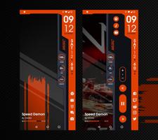CMX - Turbo · KLWP Theme تصوير الشاشة 1