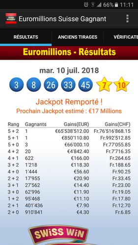 Euromillions Suisse Resultats For Android Apk Download