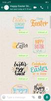 Happy Easter Stickers capture d'écran 3