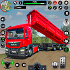 유로 트럭 운전 게임 3D 아이콘