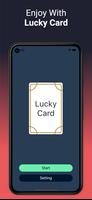Lucky Card الملصق