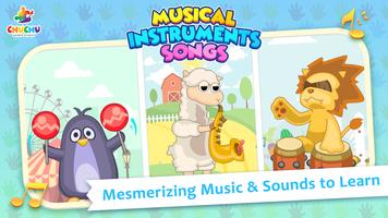 Poster Kids Music Instruments - Learn
