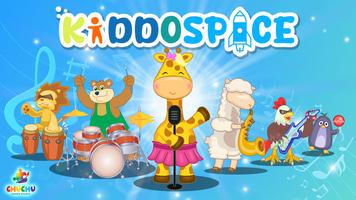 Musikinstrumente-Kinderspiel Plakat