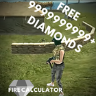 Diamonds Free Fire Calculator icône