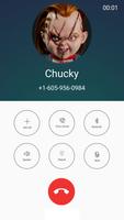 Fake Call From Chucky Doll تصوير الشاشة 1