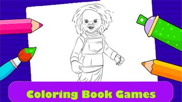 Chucky : Coloring Book screenshot 1