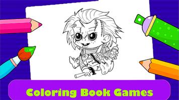 Chucky : Coloring Book screenshot 2