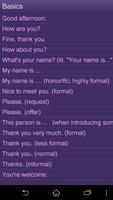 Learn Japanese phrasebook Screenshot 3