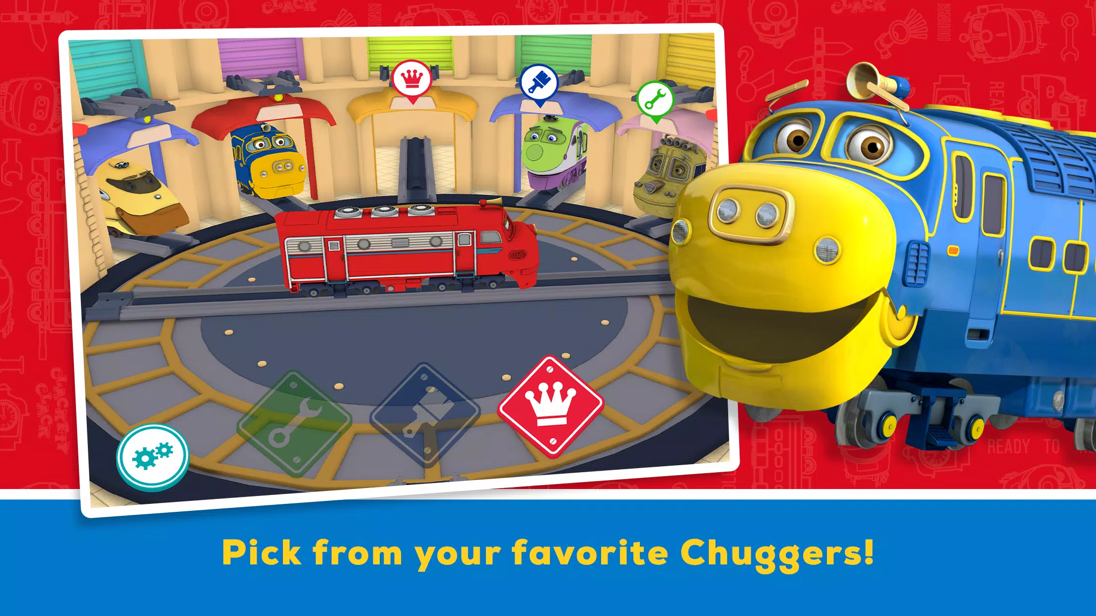 Chuggington jogo de trem - Baixar APK para Android