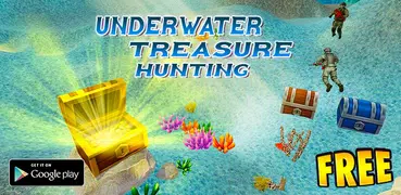 Underwater Treasure Hunt - Free FPS Shooting Game