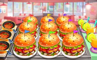 Restaurant Fever Cooking Games ポスター
