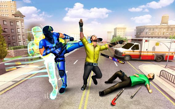 Invisible Hero: Ninja Rope Hero Avenge Vegas City 截图 2