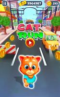 The Cat Runner 3D - Free Running Games Affiche