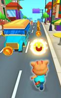 The Cat Runner 3D - Free Running Games capture d'écran 2