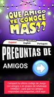 Test Amigos - Preguntas para Amigos plakat