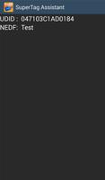 NFC QRcode -SuperTag Assistant Screenshot 3