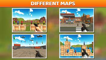 Bottle Shooter Game - 3d Games الملصق